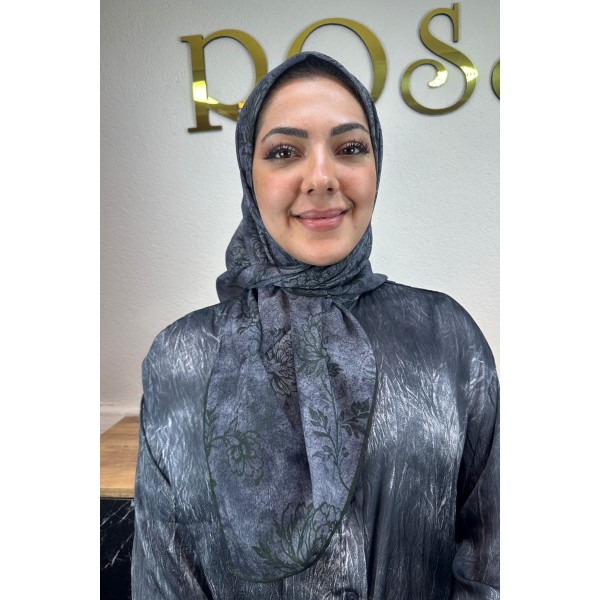 Desenli Soft Eşarp 05M